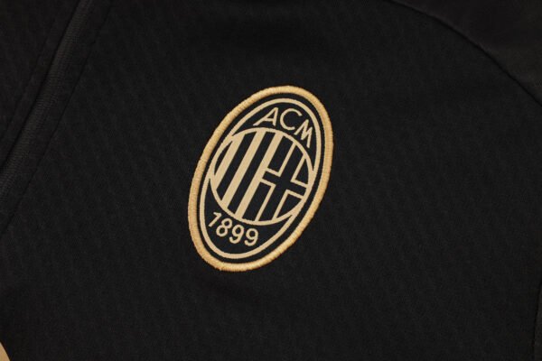 AC Milan 24/25 Black Training Half-Zip Set - S-2XL