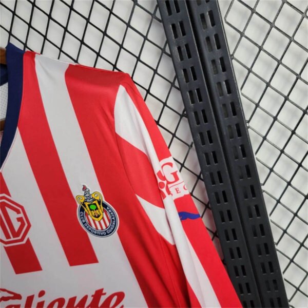 Chivas 24/25 Home Long Sleeve Jersey - S-2XL