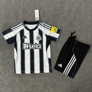 Newcastle United 25/26 Home Kids Kit 16-28