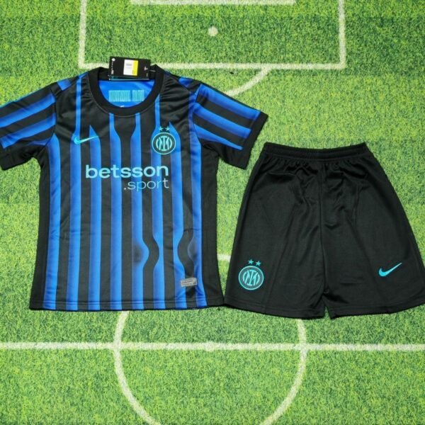 9df58c4913838f0c280284db4ab2a2a Inter Milan 25/26 Home Kids Kit 16-28