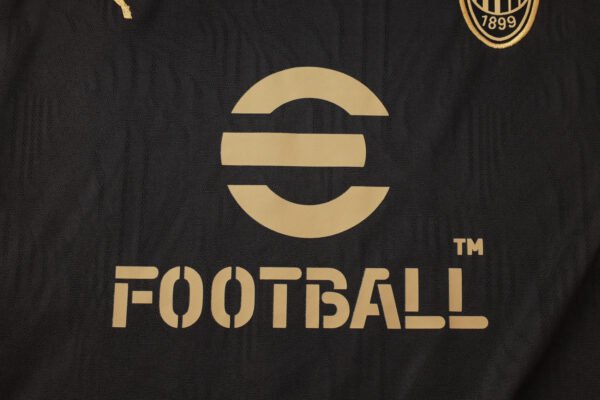 AC Milan 24/25 Black Training Short-Sleeve Set - S-2XL