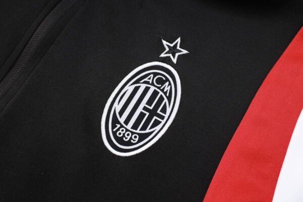 AC Milan 23/24 Black Training Full-Zip Set - S-2XL