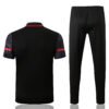 AC Milan 22/23 Black Training Polo Set - S-2XL