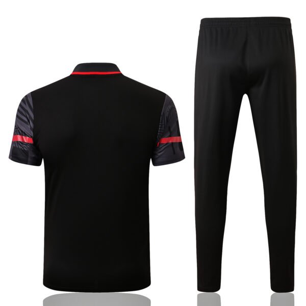 AC Milan 22/23 Black Training Polo Set - S-2XL