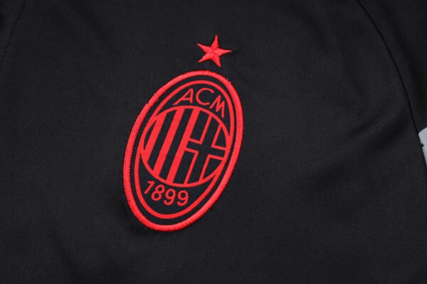 AC Milan 23/24 Black Training Polo Set - S-2XL