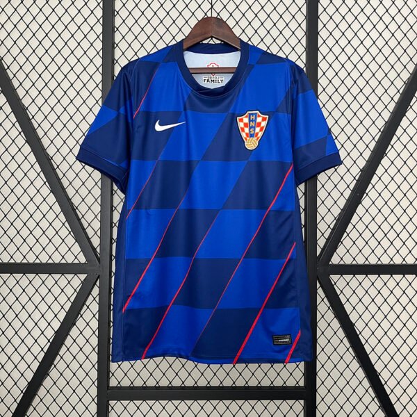 Croatia 2024 Away Fan Jersey S-4XL