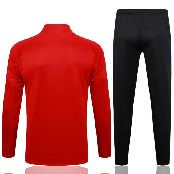 AC Milan 23/24 Red Spray Training Half-Zip Set - S-2XL