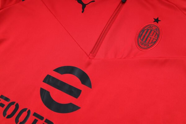 AC Milan 22/23 Red Training Half-Zip Set - S-2XL