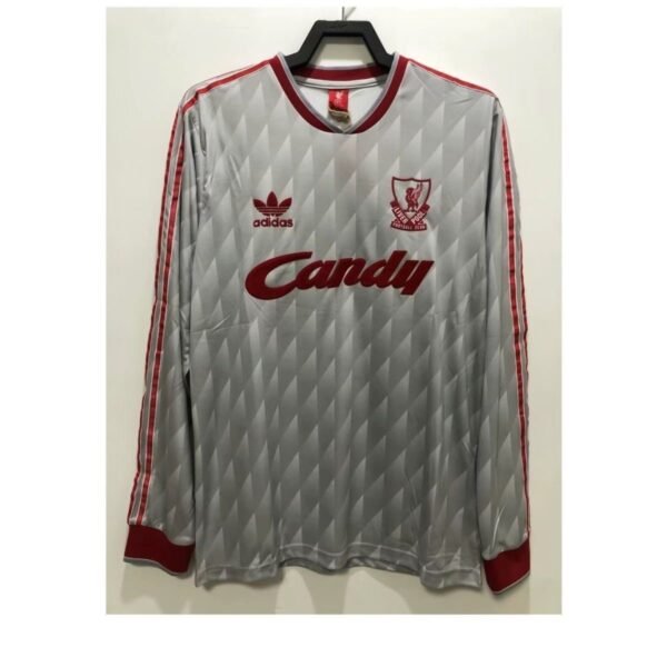 Liverpool 1989/91 Away Retro Long Sleeve Jersey S-2XL