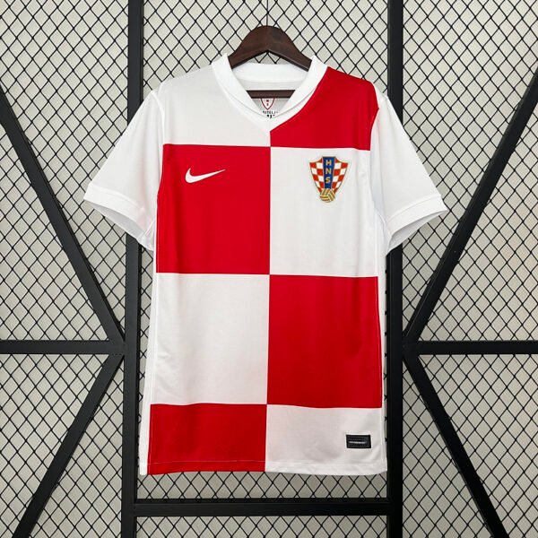 dea520f6 Croatia 2024 Home Fan Jersey S-4XL