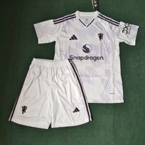 Manchester United 25/26 Away Kids Kit 16-28