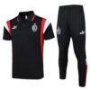 AC Milan 23/24 Black Training Polo Set - S-2XL
