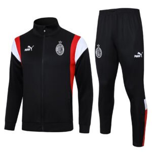 AC Milan 23/24 Black Training Full-Zip Set - S-2XL