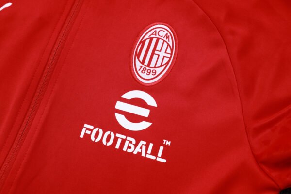 AC Milan 23/24 Red Training Full-Zip Set - S-2XL