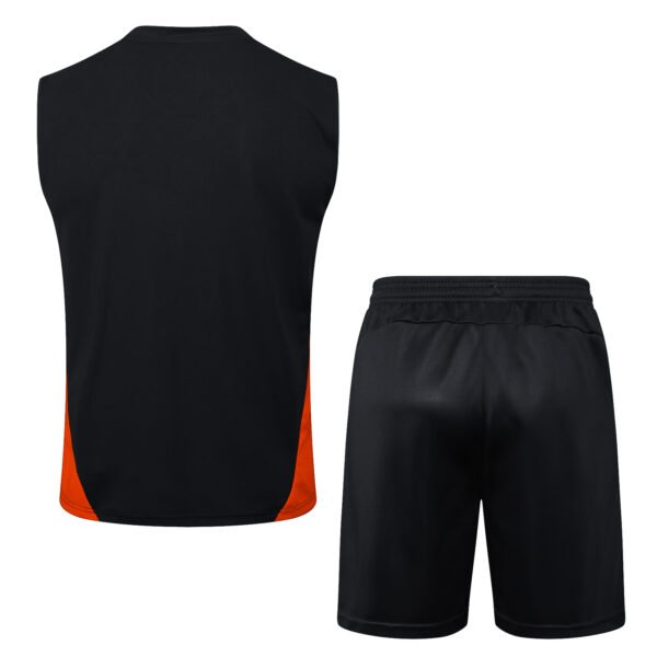 fe165013 AC Milan 24/25 Black Training Vest Set - S-2XL