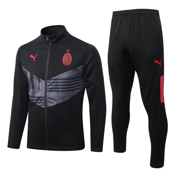 AC Milan 22/23 Black Training Full-Zip Set - S-2XL